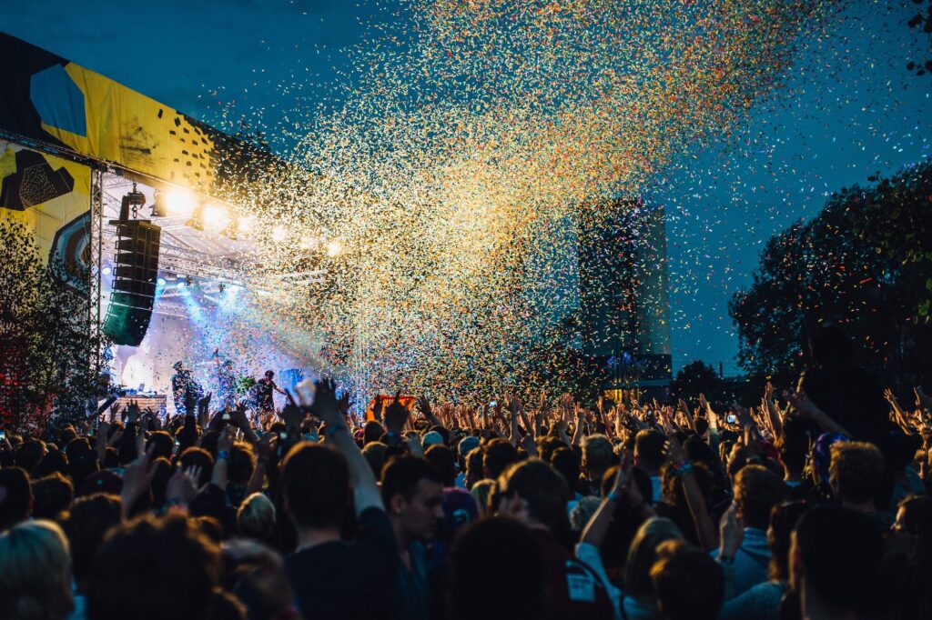 Music Festival Crowd