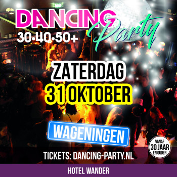 30•40•50+ Dancing Party Wageningen — Uitgaan in Wageningen