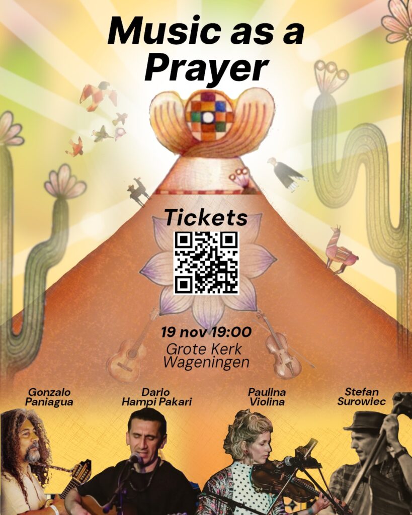 Medicine Music Concert: Dario Hampi Pakari & Friends in Wageningen